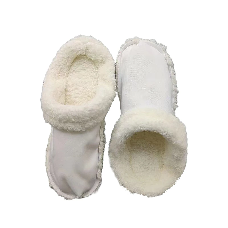 Hole Shoes Soft Plush Sleeve Cover Detachable Shoes Insole Pad Washable Warm Fluffy Thick Insoles Replacement For Croc Slippers