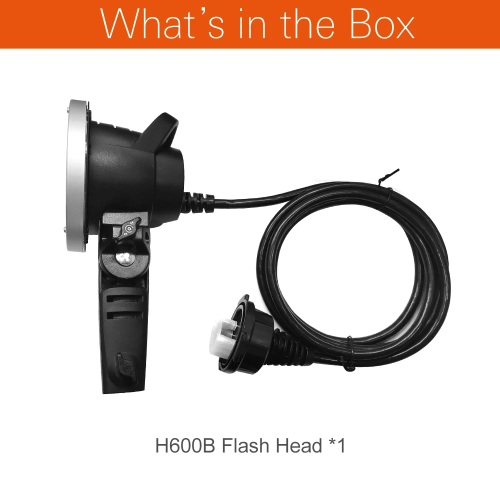 Godox 무선 스트로브 플래시용 보웬스 마운트, H600, H600B, AD600BM