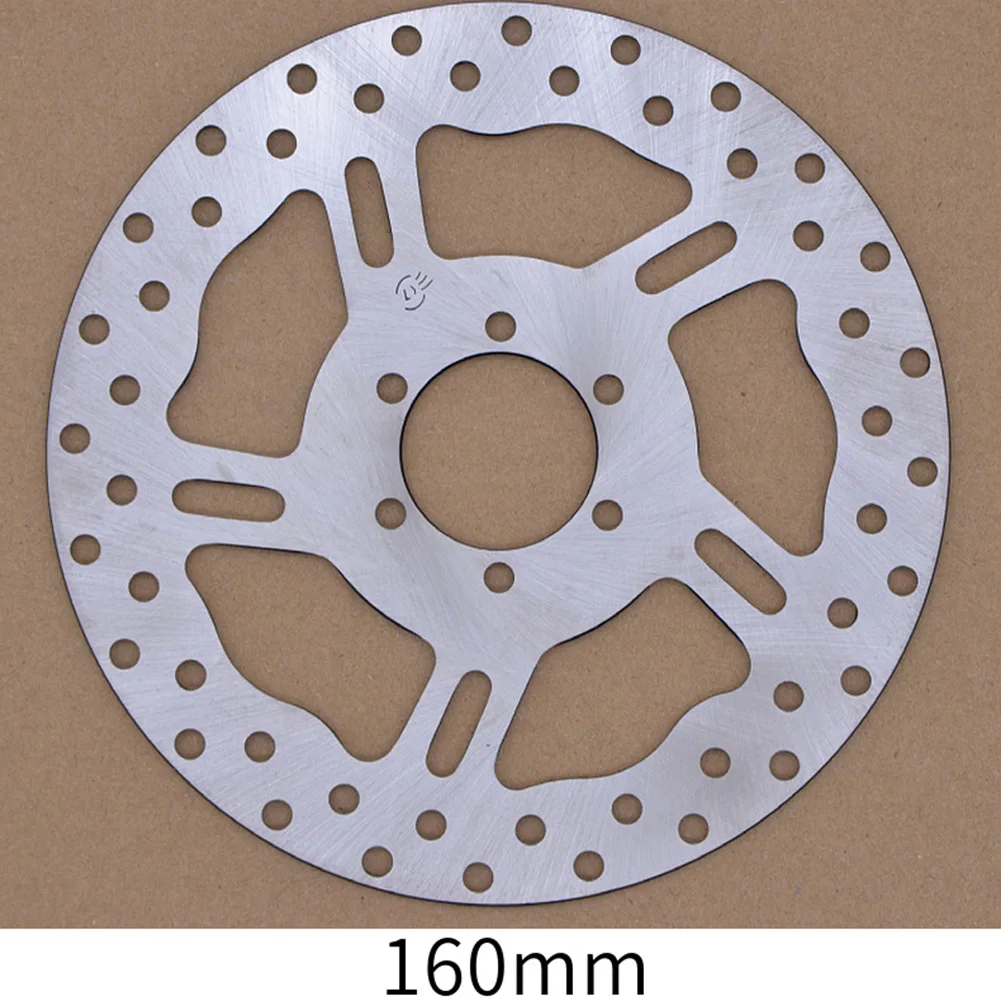 

Ротор дискового тормоза 160 мм, 170 мм, 6 отверстий для электровелосипеда, скутера, 3 мм, утолщенный высокопрочный тормозной ротор из углеродистой стали
