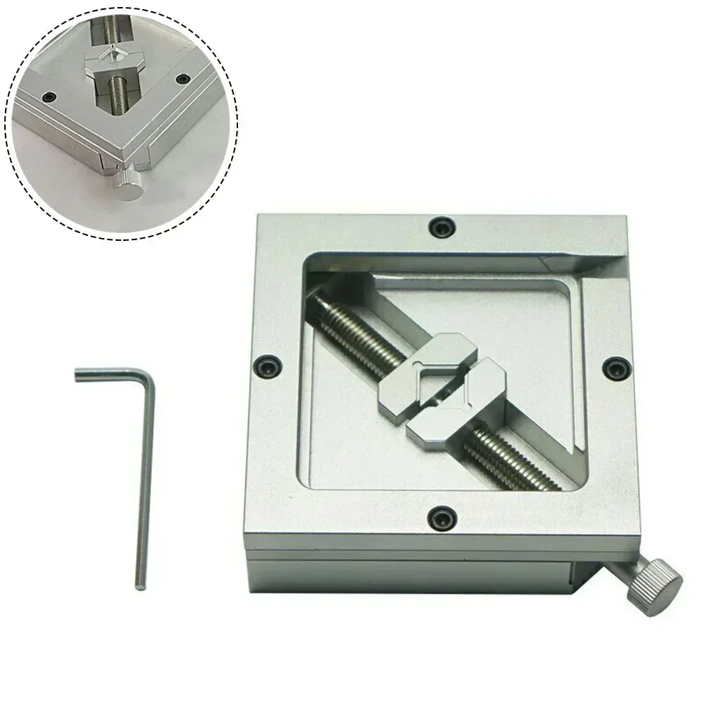 BGA Reballing Kit 90mm Reball Station Fixture Jig Heavy Duty Table Template Bracket Clamp PCB With 10pcs Universal Stencil 4