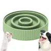 Pet Slower Feeder Anti Gulping Bloat Stop Food Eating Puzzle Bowl Pet Slow Food Bowls For Pets Of All Sizes Dog Slow Feeders For 1