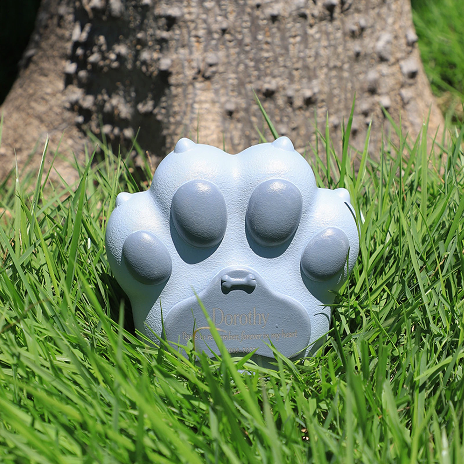 Pet Urns Loose Memorial Pets Gift Sympathy Retain Memories Cremation Memorial Urn for Living Room Home Backyard Lawn Indoor cremation urn pet memorial stones