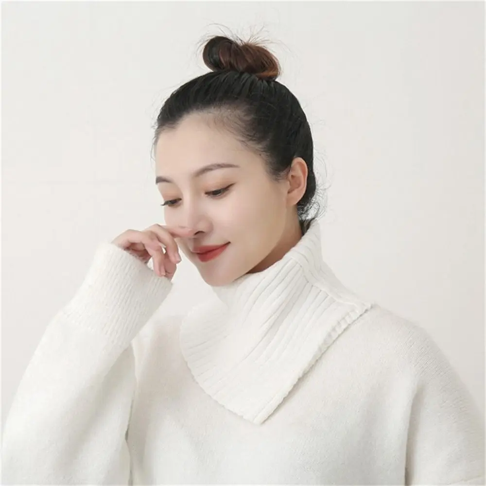 Рисунок 4 - Модный вязаный шарф с ложным воротником