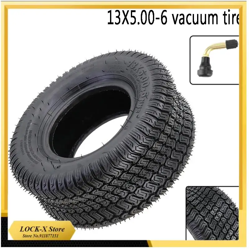 13x5.00-6 inch tubeless tires, vacuum tires, off-road tires, mini Buggy lawn mower, ATV scooter Replace tire