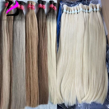 No Weft Vietnamese Virgin Remy Straight Human Hair 613 Cameroon
