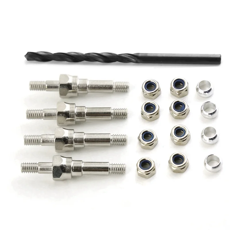 Roues de rechange pour voiture RC crawler - Acier, 2 couleurs
