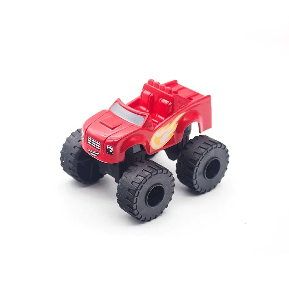 Blaze Machines Car Toys Russian Miracle Crusher Truck Vehicles Figure Blazed the monster Toy for Children Gifts Kid Toy 2
