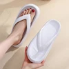 Soft Sole Platform Flip Flops Women 2023 Summer Beach Non Slip Cloud Slippers Woman Thick Sole Clip Toe Bathroom Slides Sandals 3