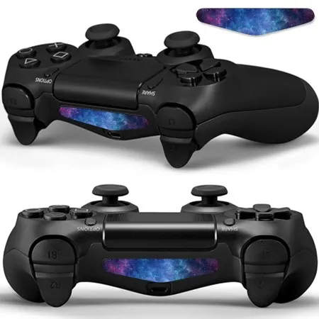 2 pcs LED Light Bar Decal vinyl Sticker For PS4/Pro/Slim Controller for PlayStation 4 Accessories Control Gamepad Cover Skins
