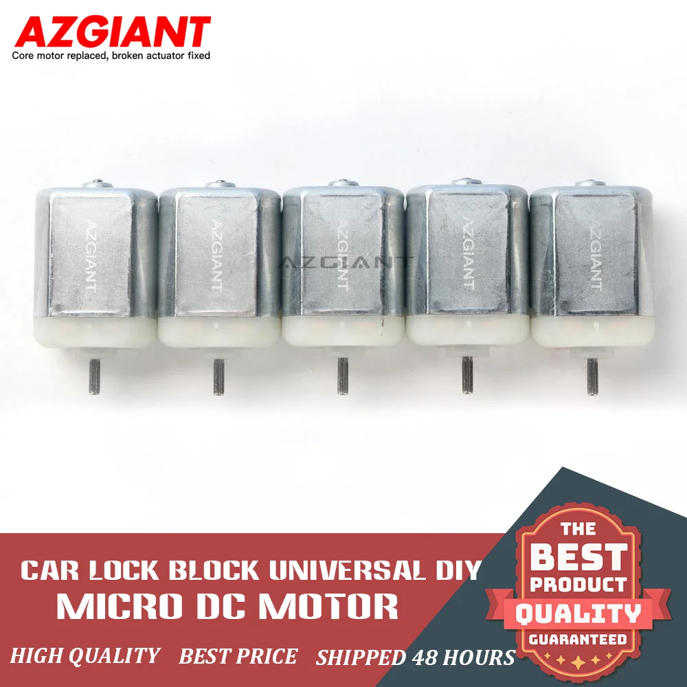 

AZGIANT 5pcs Car Door Locking Block Lock Direct Current Motors For FC280 High-Speed 12V DC Motor DIY Accessories