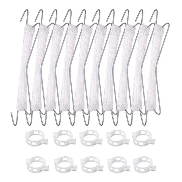 Nylon Paradicsomhörhorog 10M Szőlő Tartó Kötél Paradicsom Horog Függőleges Kerti Tartozékok Növényi Lámpatest Jogos V Típusú Zsineg - Image 3