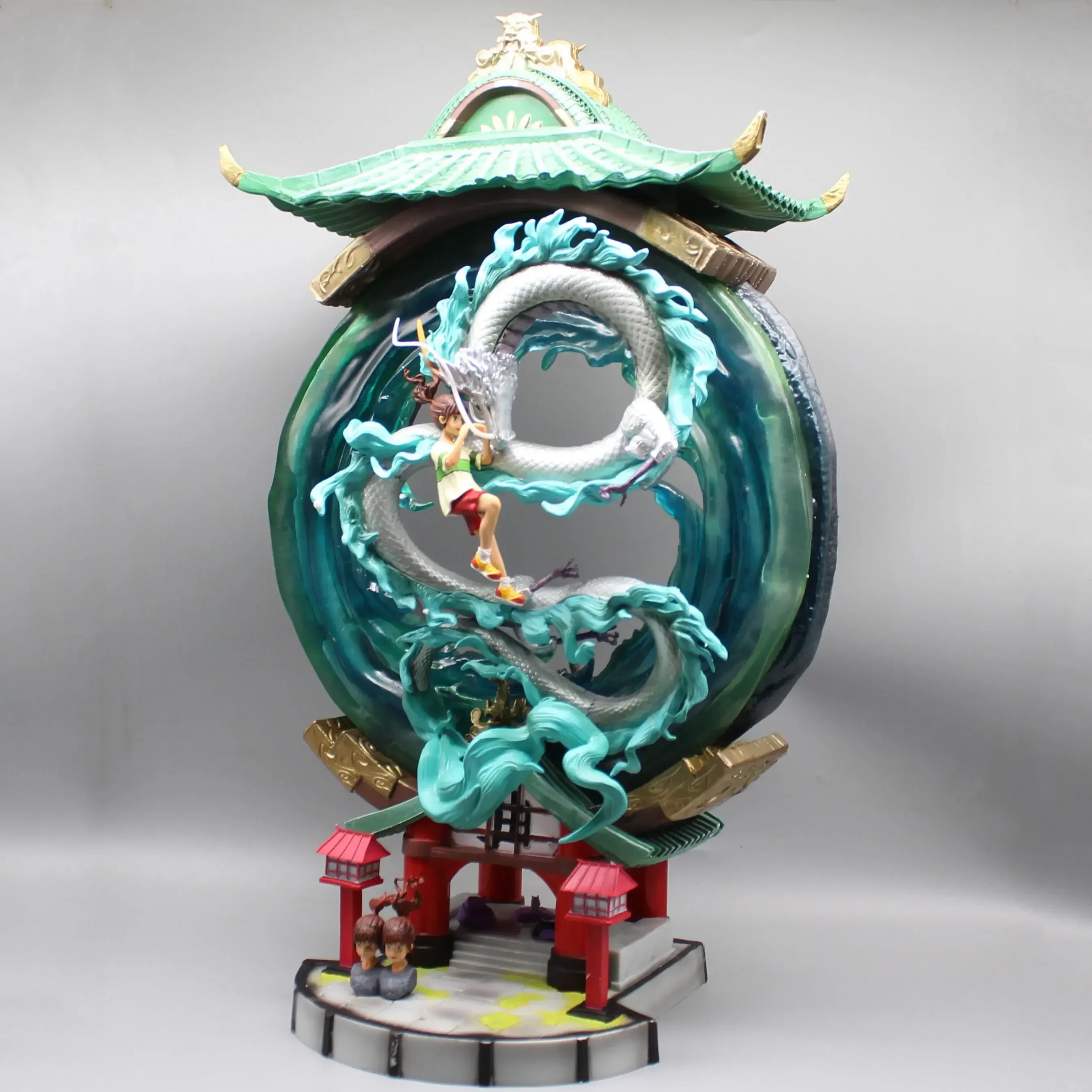 Spirited Away Anime Figure 55cm Ogino Chihiro Cartoon Anime