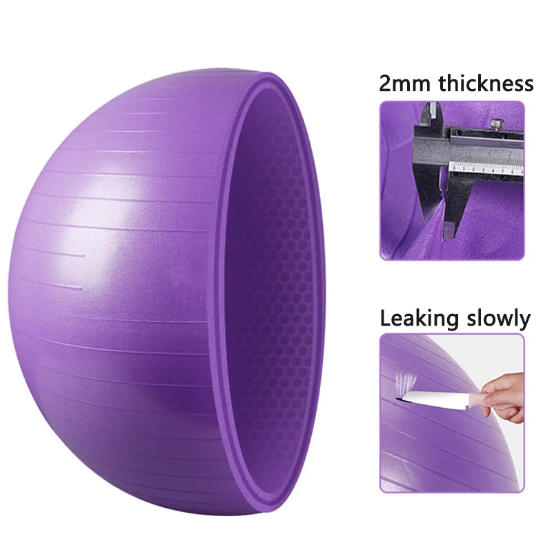 Big Size Balance Ball Thickened Explosion-Proof Yoga Exercise Equipment for Fitness Gym Pilates Workout Massage Sport