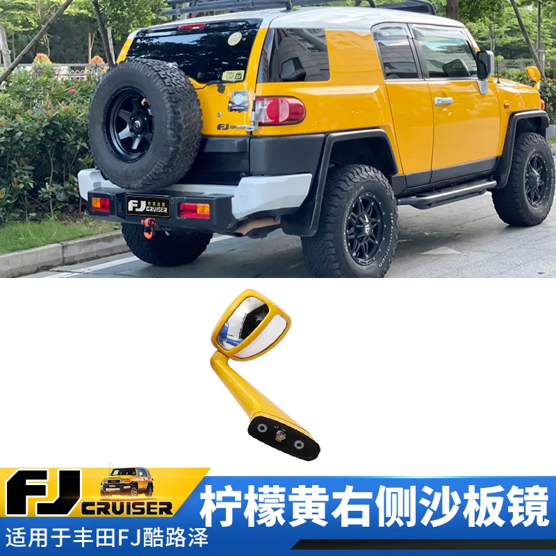 トヨタ FJ クルーザー用サンドボードミラー右側フードフェンダー  