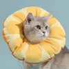 HOOPET Cat Elizabethan Collar Pet Neck Cone Soft Wearing Resistant Cat Accessories Cats Wound Healing Protective Collar for Cats 1