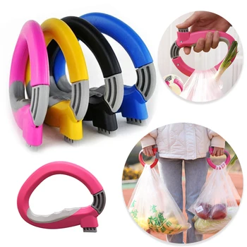 Grocery Bag Carrier, Heavy Duty Grocery Bag Holder, Each Holds Up to 100lbs – Comfortable Grip, for Outdoor, D Shape , Shopping. 1