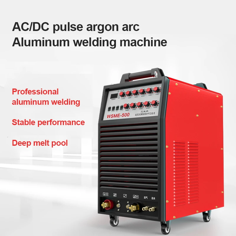 220V Aluminum Welding Machine Household WSME 250 315 AC/DC Pulse Square Wave Argon Arc Welding Machine for Aluminum