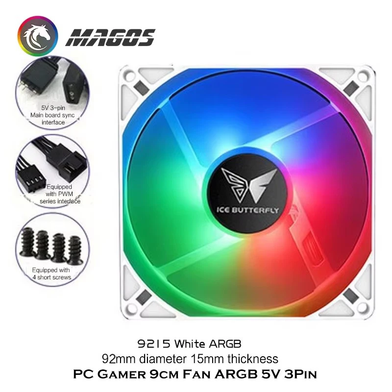 Cpu Cooler Fan 90mm 15mm Super Slim Mini ITX Case Cooling Radiator