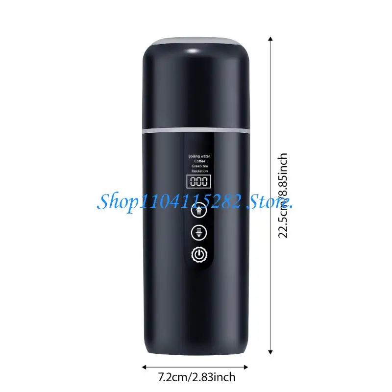 모험가를 위해 작동되는 유연한 12V 24V 자동차 가열 컵 USB