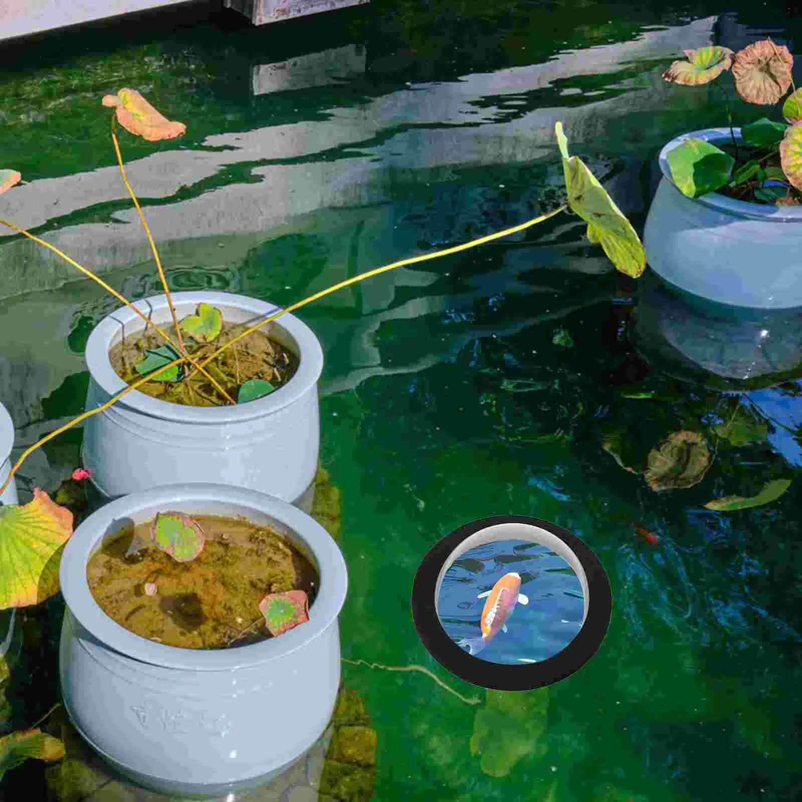 Floating Fish Pond Dome Cover Acrylic Display Garden Pond Accessory Outdoor Cover Small Dome Fish Fountains pond dome cover