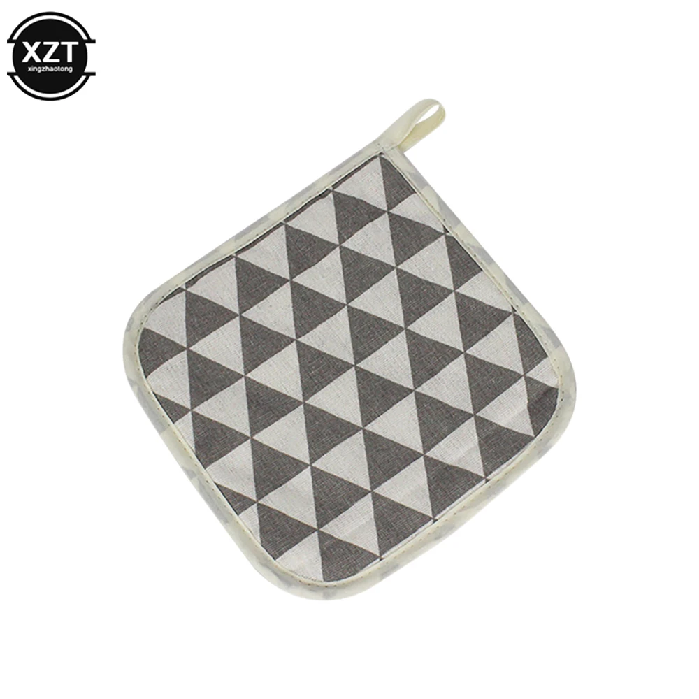 Kitchen Potholders Pad and Stove Oven Gloves Set Mitts Heat Resistant Thermal Anti-heat Take Hot Pot Cooking Baking Gloves silicone oven mitts,kitchen gloves,silicone oven gloves,cotton pot holders