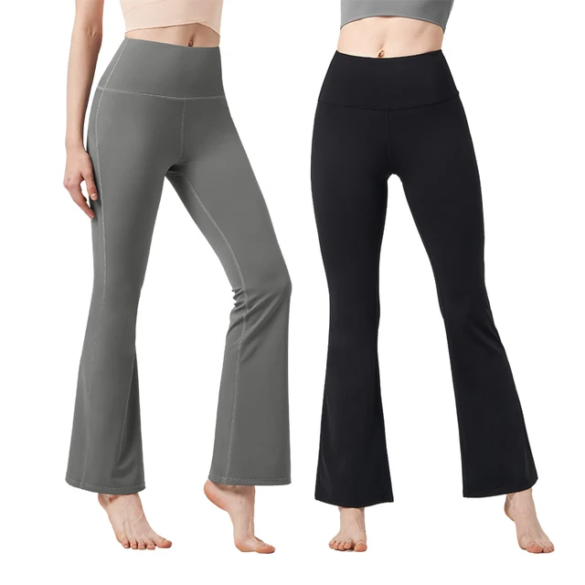 Flared Yoga Pants Women - Yoga Pants - AliExpress