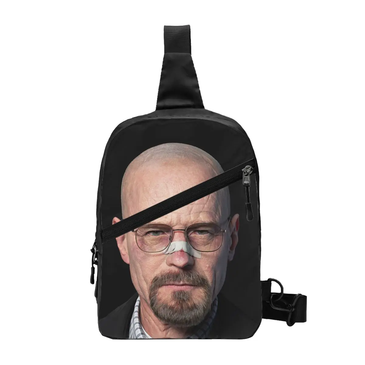 Fashion Breaking Bad Heisenberg Crossbody Sling Zaino Uomo Walter White Shoulder Chest Bags Per Campeggio In Bicicletta
