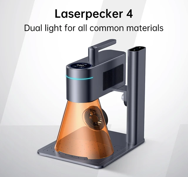 Best Dual Laser Desktop Laser Engraver for All Materials LaserPecker 4