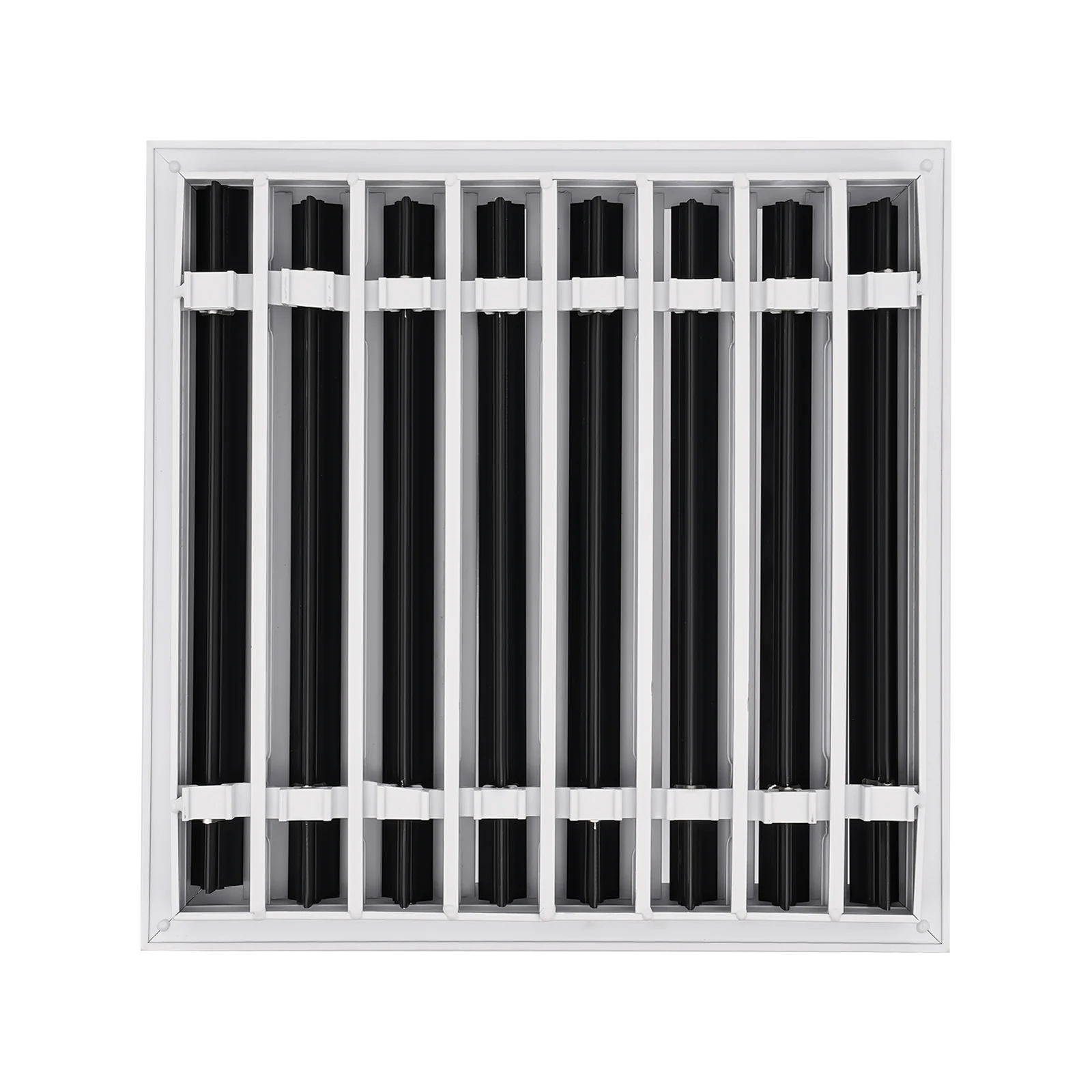 AC Vent Cover Decorative Air Vent Modern Standard Linear Slot Diffuser White Register Grille for Ceiling Walls Floors