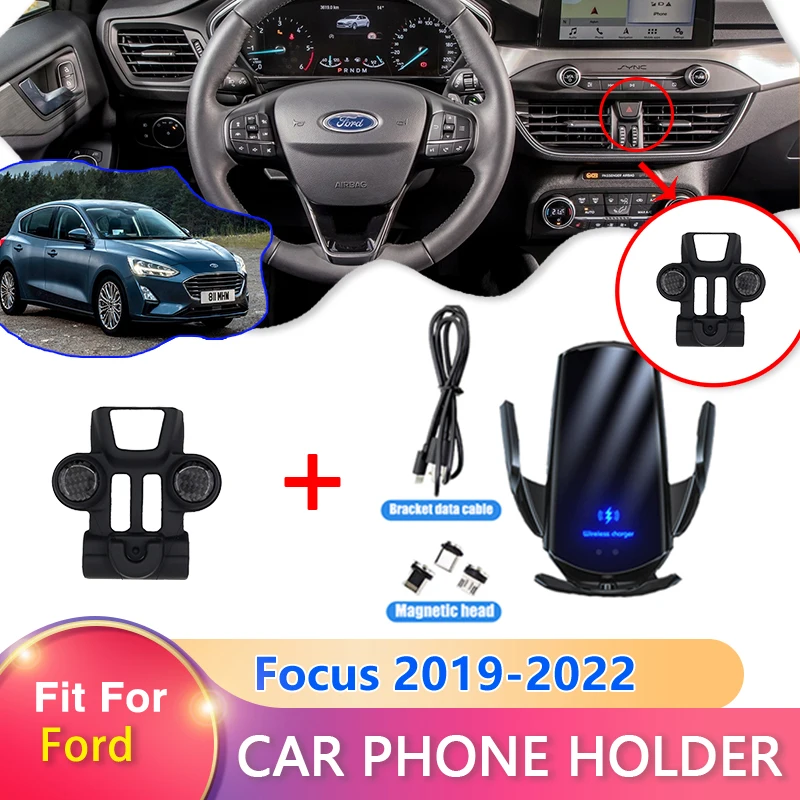 Car Mobile Phone Holder for Ford Focus C519 MK4 2019 2020 2021 2022 GPS