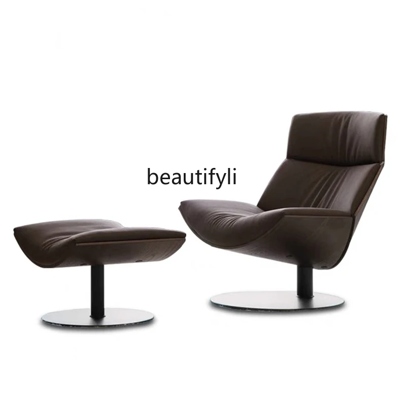 Sedia Girevole Italiana Per Il Tempo Libero Balcone Terrazza Singolo Divano Pigro Soggiorno Studio Eames Reclinabile Mobili Soggiorno