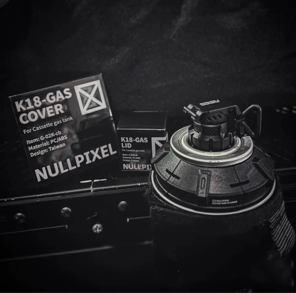 【新品未使用】NULLPIXEL<K18-GAS-LID+COVER> V2 NULLPIXEL<K18-GAS-LID+COVER> | CAMP GEEKS