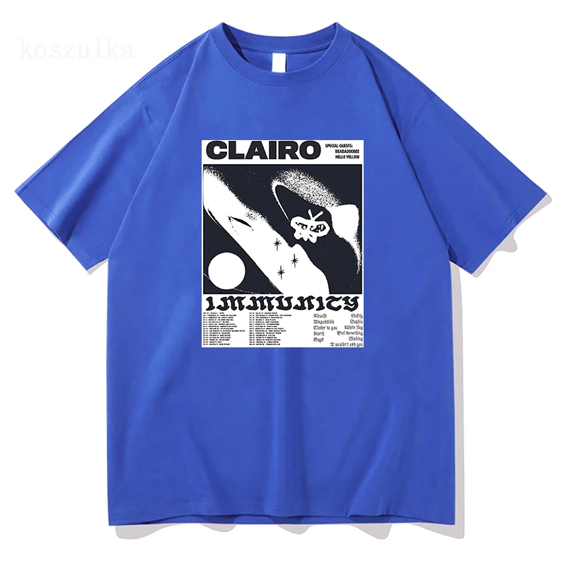Clairo Merch Charm Bunny T Shirts 2024 MEN Summer Unisex