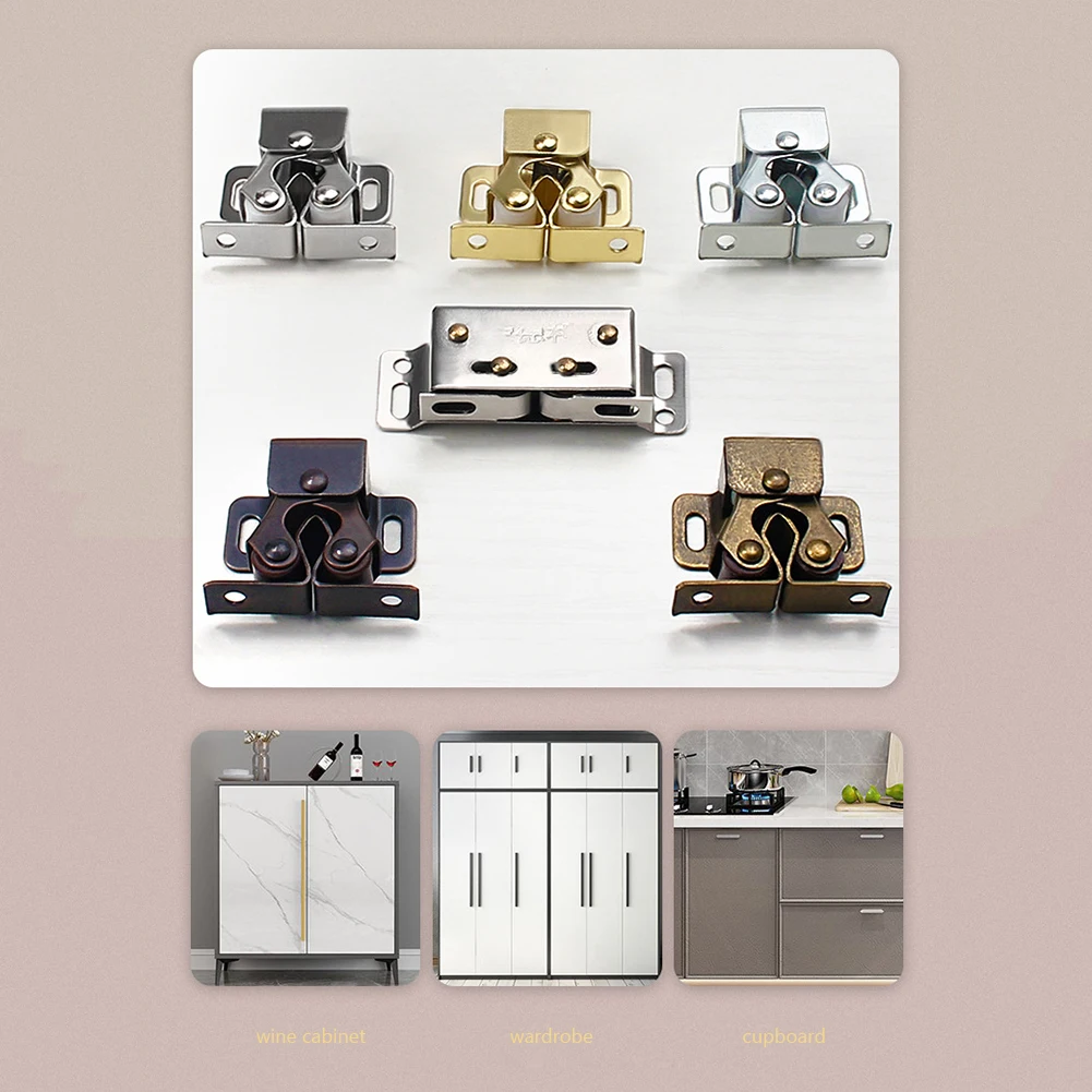 1-10pc Magnet Cabinet Catches Door Stop Closer Stoppers Door Spring Buckle Magnetic Suction Latch Switch Furniture Fittings magnetic cabinet catches door catches magnetic cabinet latches cabinet door latch cabinet door stop door stops door closer