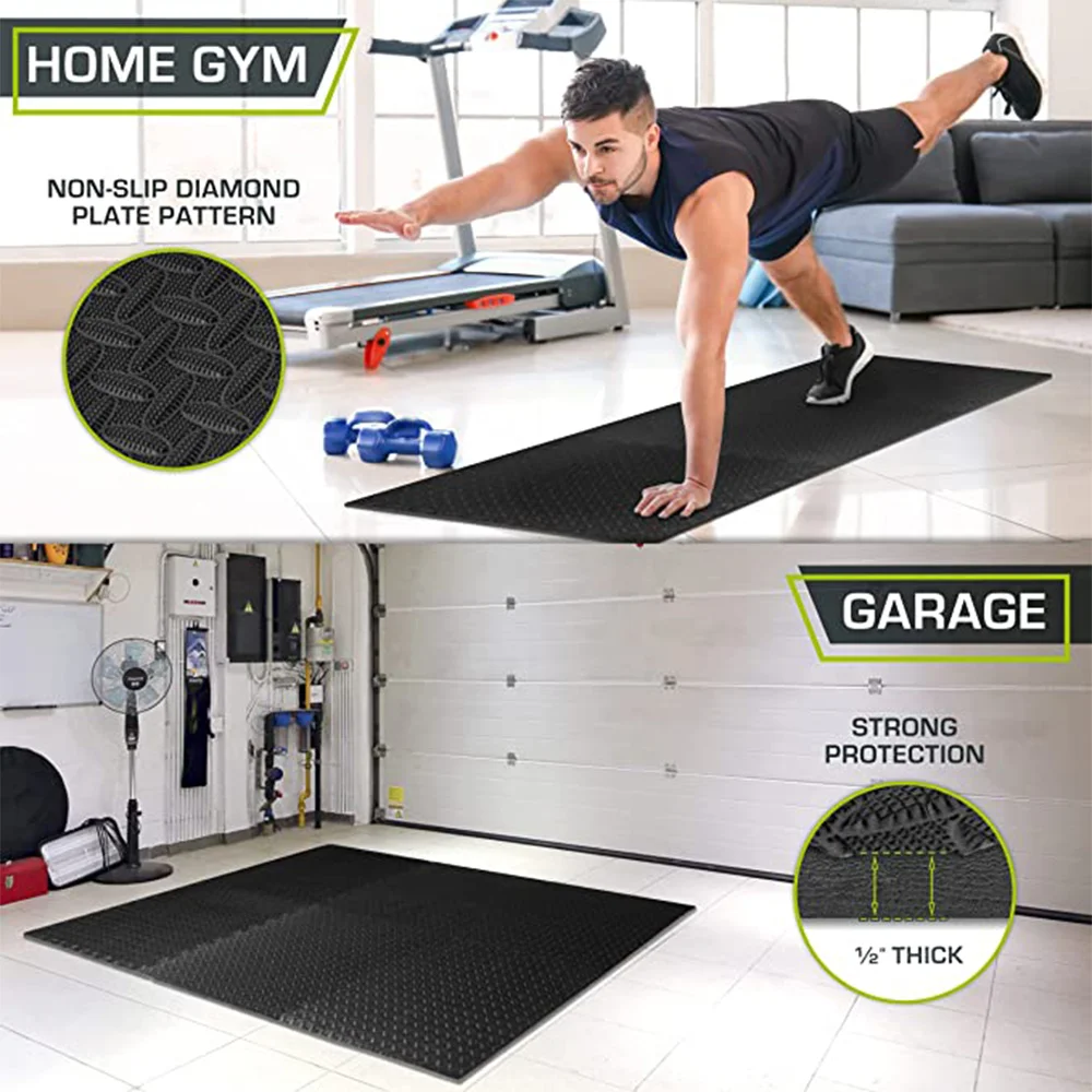 Gym Flooring Fitfloor Interlock Mat Quality Interlocking Rubber