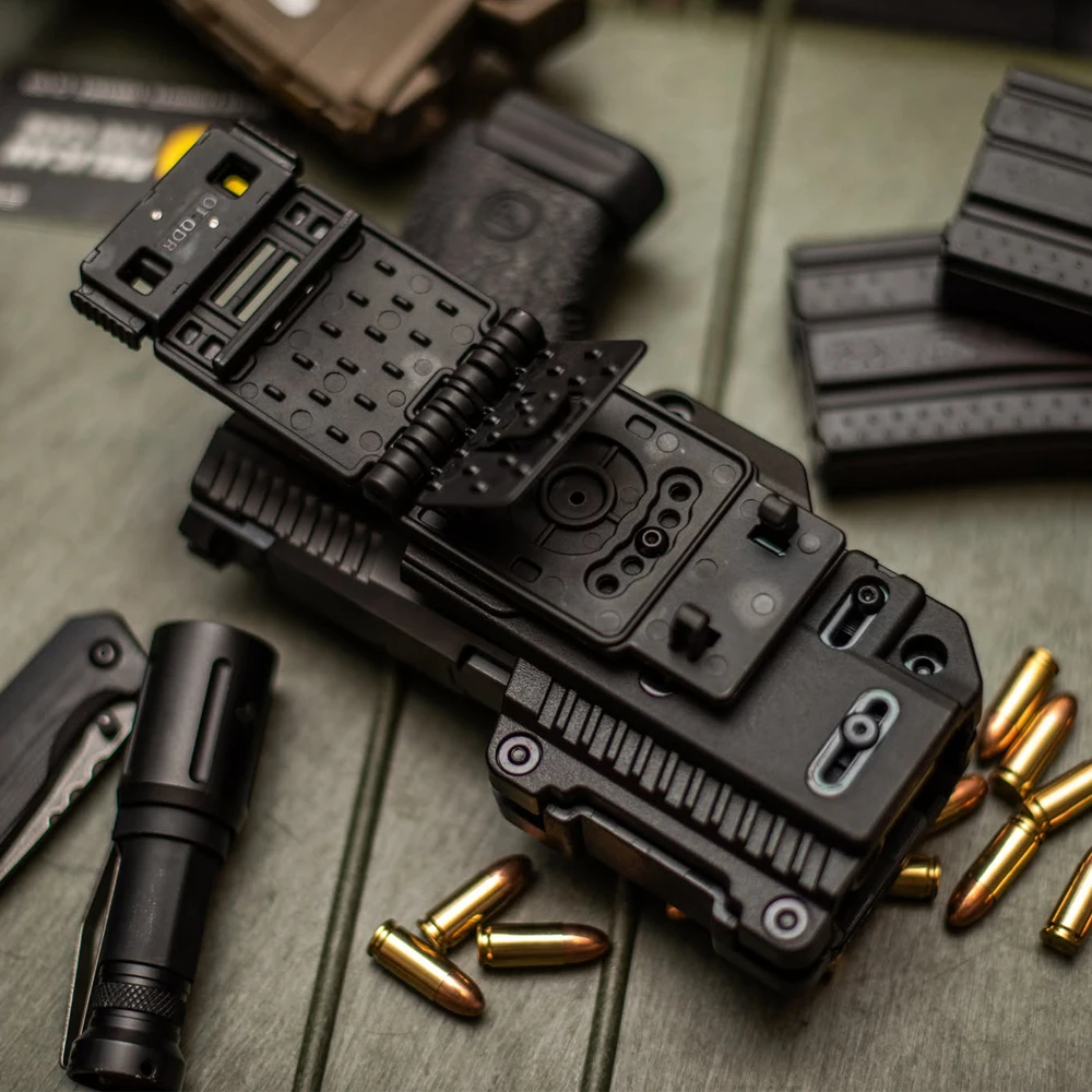 Universal OWB Holster, Belt Clip Holster For 200+ Popular full size,compact,subcompact,and semi-automatic pistols 2