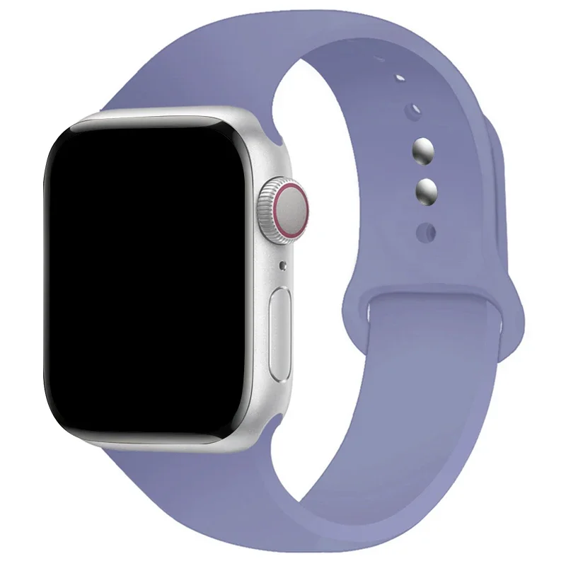 Silicone Sports Band for Smartwatch - Adjustable Loop Bracelet