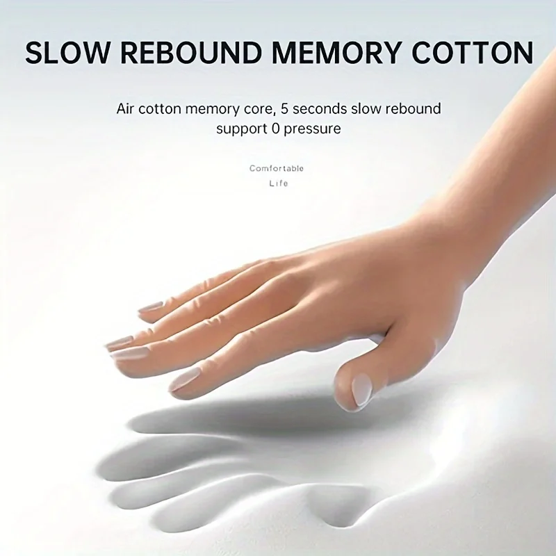 Ergonomic Orthopedic Sleeping Pillow Neck Shoulder Massage Relaxation Improve Sleep Quality Bedding Memory Foam Support Pillow