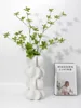 Resin Vase Geometry Decorative Ornaments Screw Thread Resin Handicraft Floral Arrangement Accessories Home Decoration Vases Pots 4