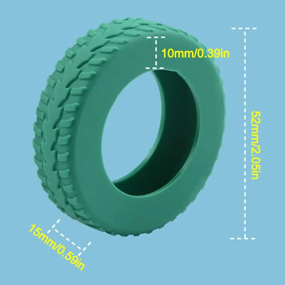 8Pcs Travel Luggage Caster Shoes Suitcase Parts Silent Sound Reduce Noise Suitcase Wheels Protection Cover Reduce Wheel Wear