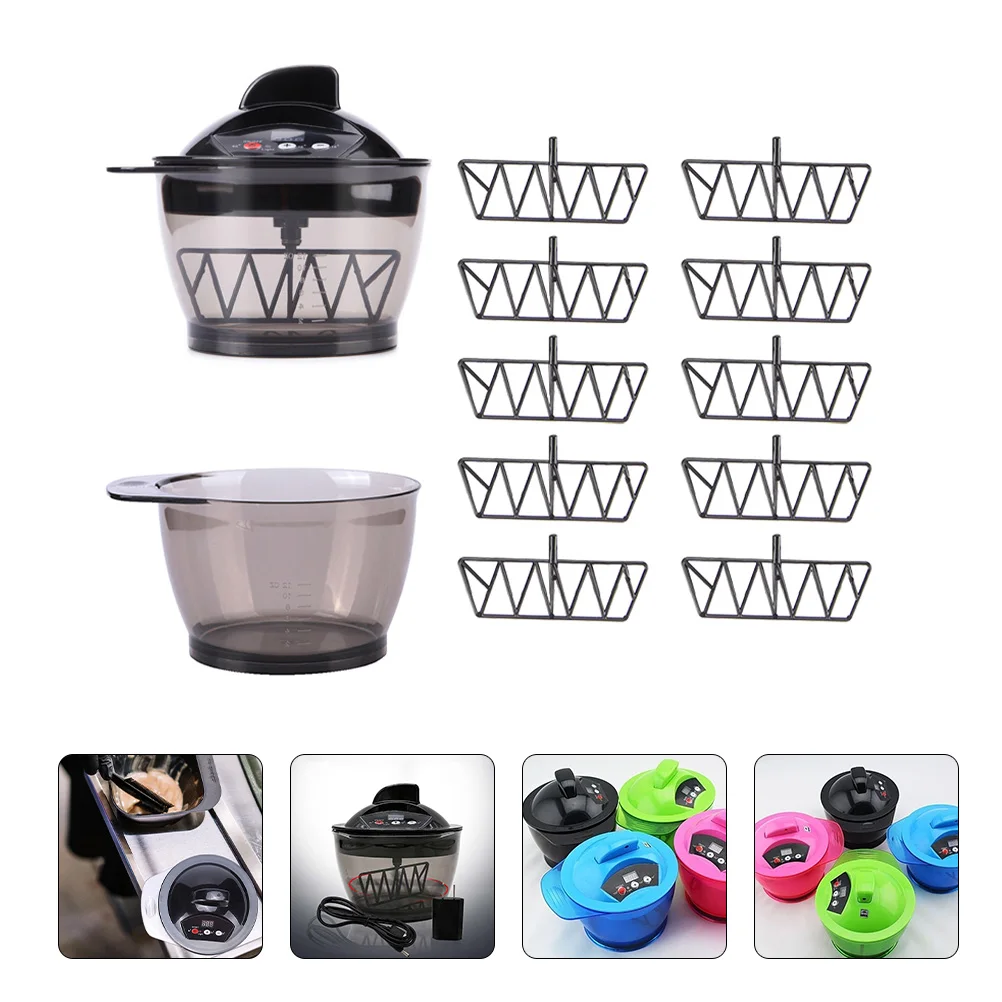 Electric Mixer Baked Oil Blender DIY Blenders Bowl Dyeing Supply Color Stirrer Mixing Barber 2pc lot small store room mk7 mk8 anti strings oozing issue fdm 3d printer nozzle for mixing color hotend