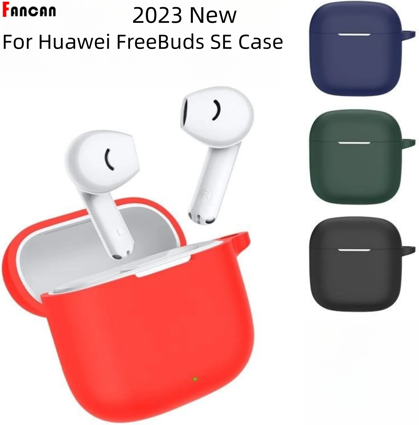 2023 Nuovo Silicone Per Huawei Freebuds Se 2 Custodia Con Accessori Per Cover Portachiavi Custodie In Silicone 3D Per Huawei Freebuds Se 2 Case