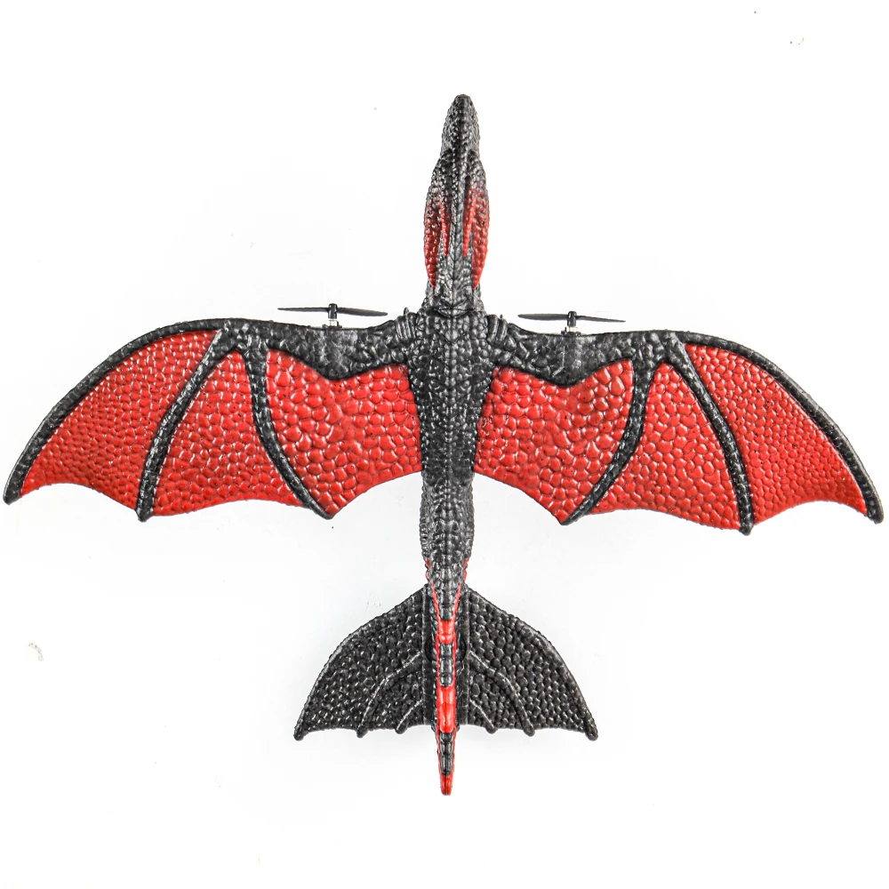 RC Dinosaur Plane Z60 EPP Anti-Wear Foam RC Glider 2.4G 2CH Fixed Wingspan Airplane Gyro System Dragon Plane Gift Toys for Boys 6