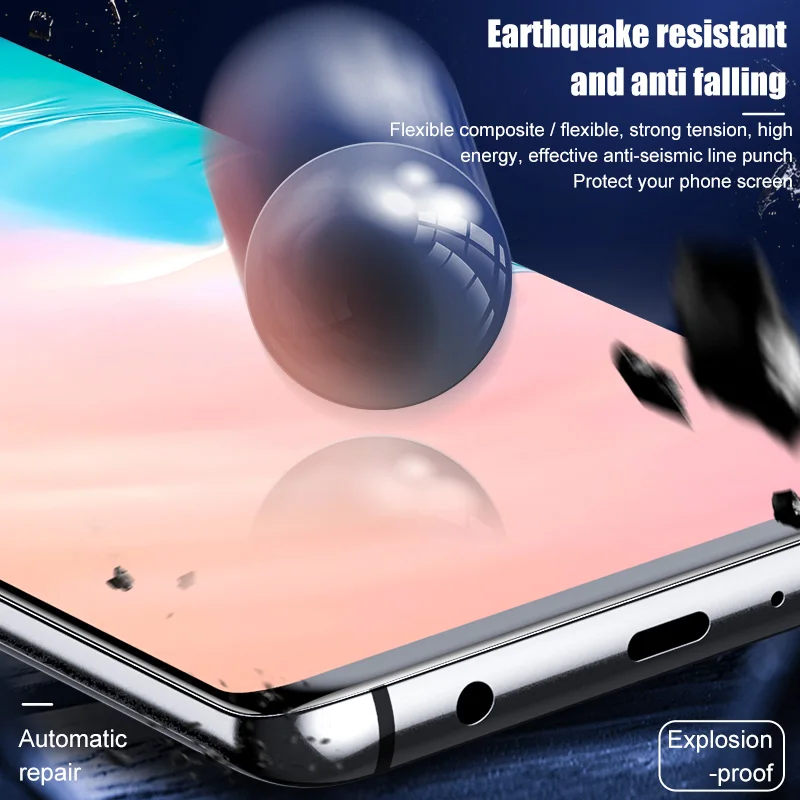 4Pcs Hydrogel Film for Samsung Galaxy S23 Ultra S8 S9 Plus S23 Screen Protectors for Samsung S22 Ultra S10 Plus S20 S21 FE Film