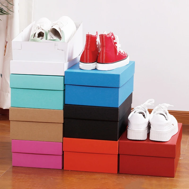 Gift Paper Shoes Boxes – Corrugated Cardboard Shipping Boxes for Packaging, Delivery, M... - SKU MSB09507 - UGI Packaging