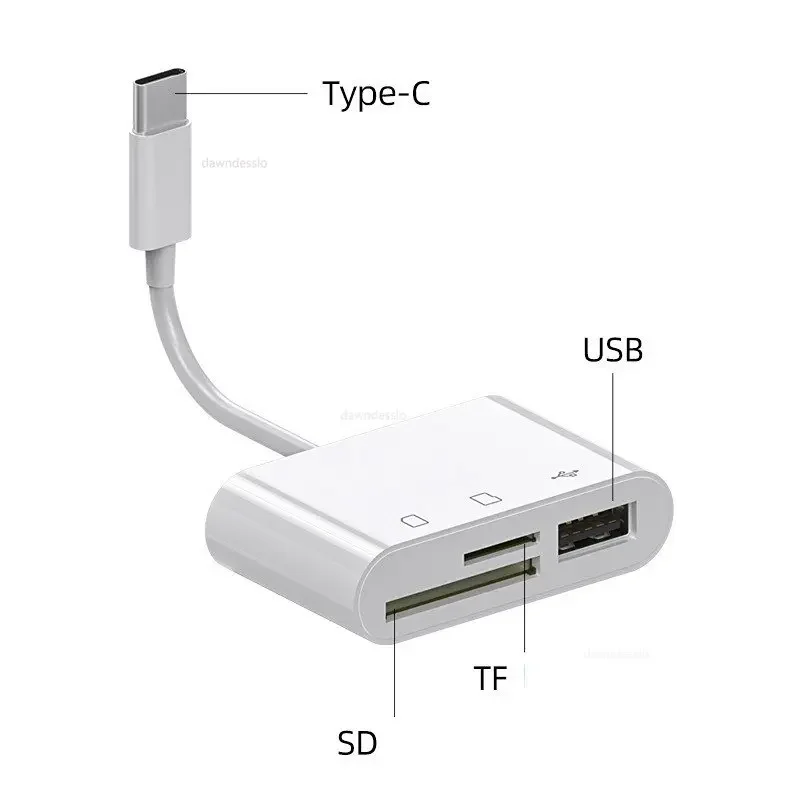 Type-C Memory Card Reader Writer Adapter For Pro Huawei For Macbook usb to type c adapter,card reader,sd card reader,type c adapter