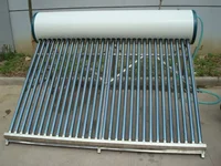 Vacuum Tube Solar Kolektor Low Pressure Water Heater with Colored Bracket 2