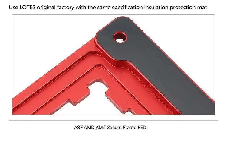 AM5 BCF Aluminum CPU Fixed Buckle AMD Bending Correction Fixing Bracket