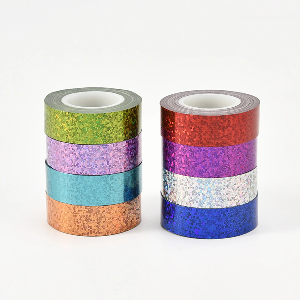 Shiny Decorative Washi Tape for DIY Scrapbooking and Stationery Projects