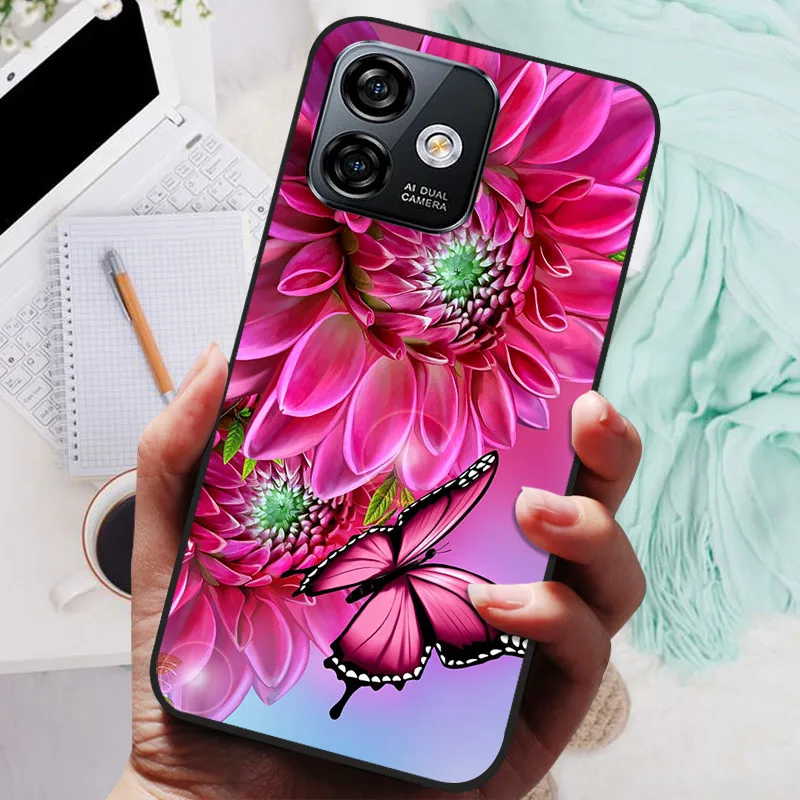 Soft TPU Silicone Shockproof Phone Case Bumper - 6.52 Protective Cover